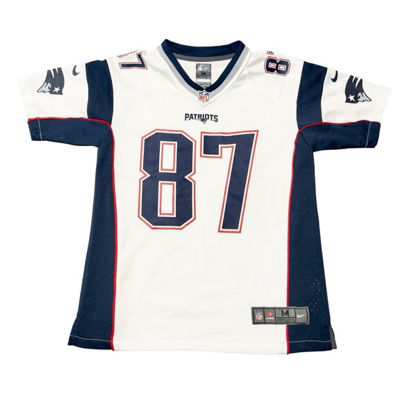 Nike NFL On Field New England‎ Patriots Gronkowski Jersey Youth Medium (10/12) - Picture 1 of 9